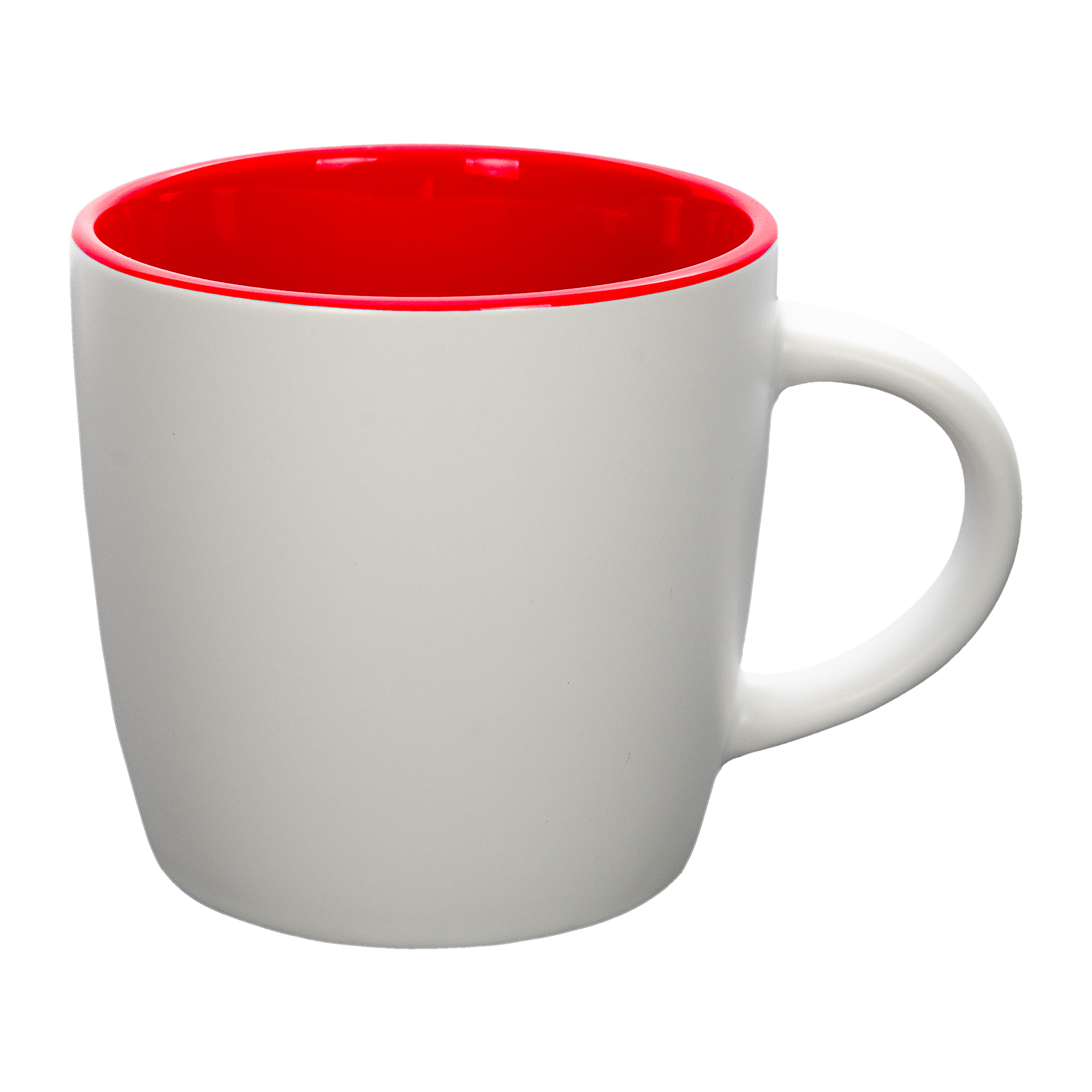 H3008-65.jpg Kubek DURAN 320 ml biało-czerwony