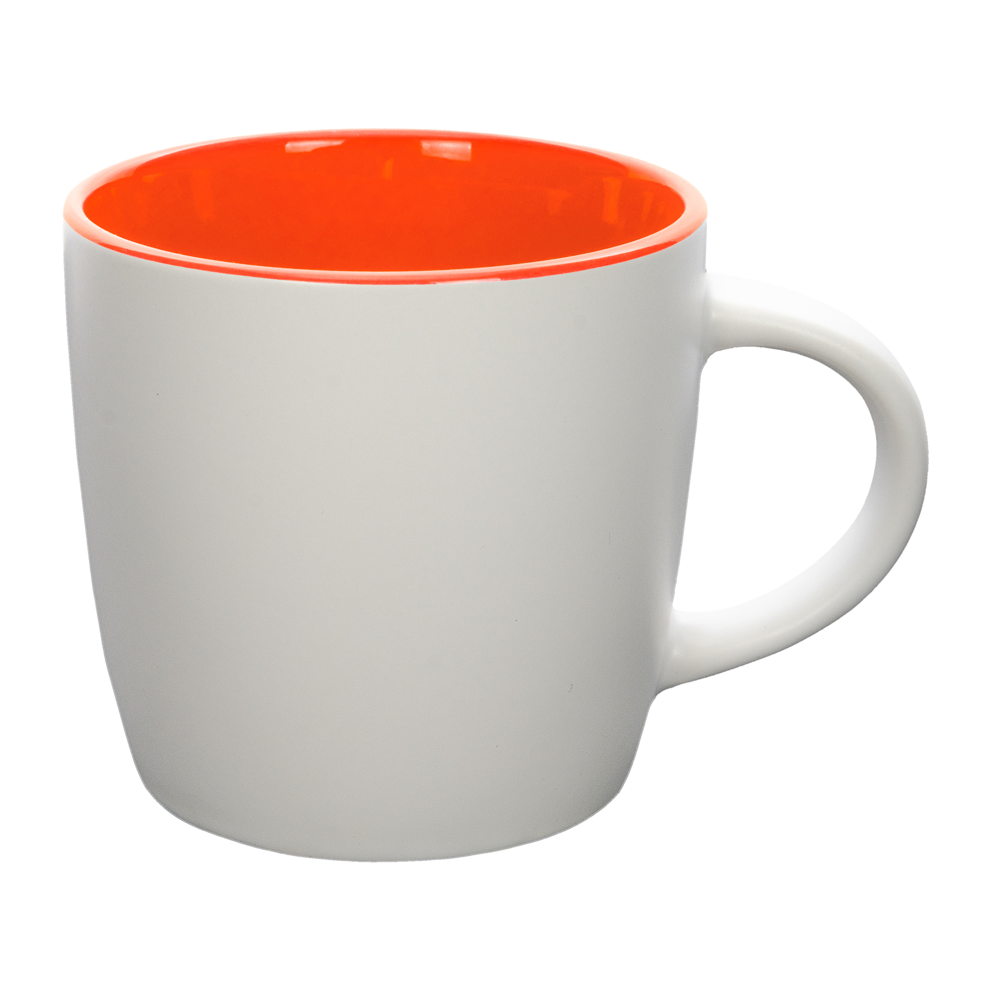 H3008-69.jpg Kubek DURAN 320 ml biało-pomarańczowy