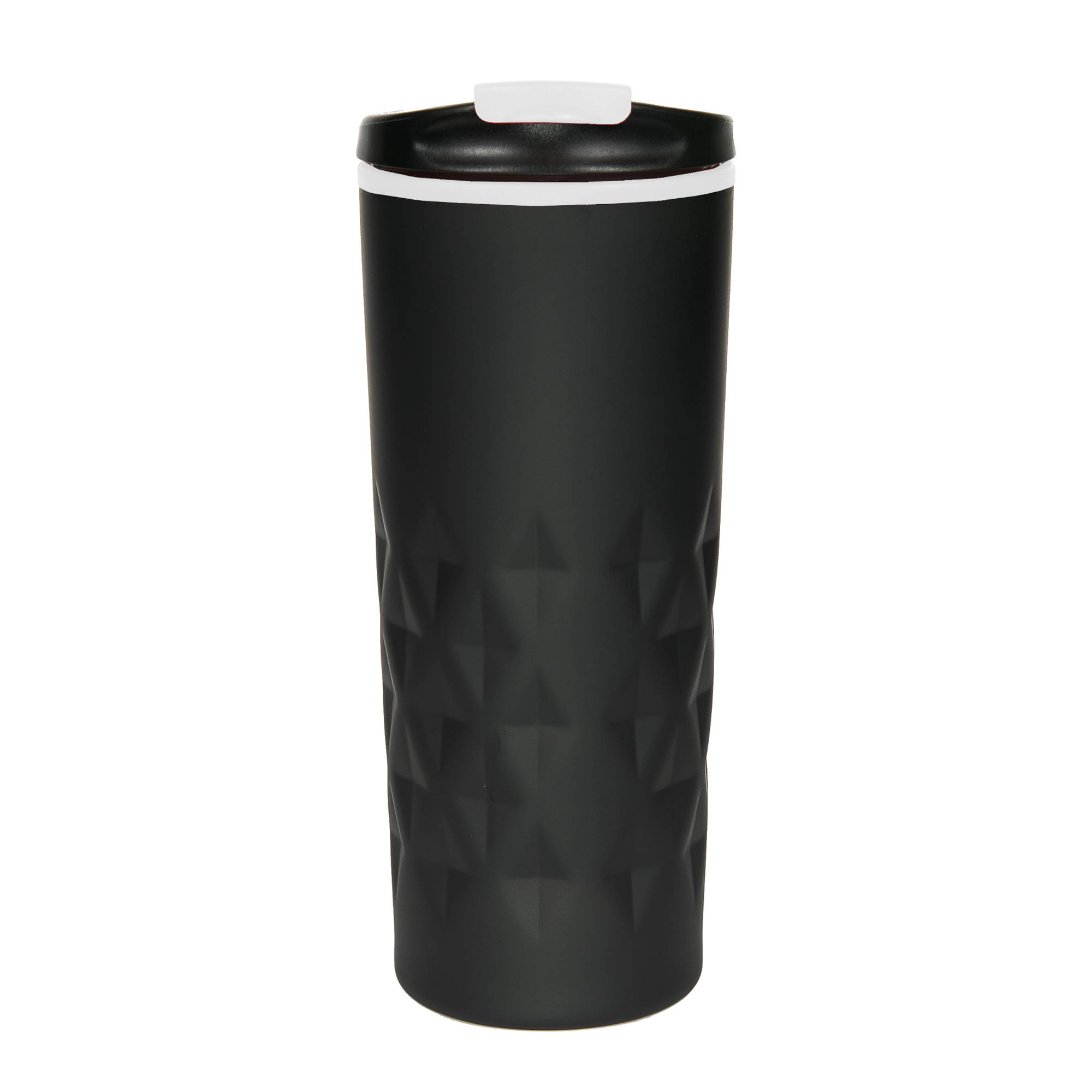 Boston-2.jpg BOSTON Thermal mug 400 ml black-white