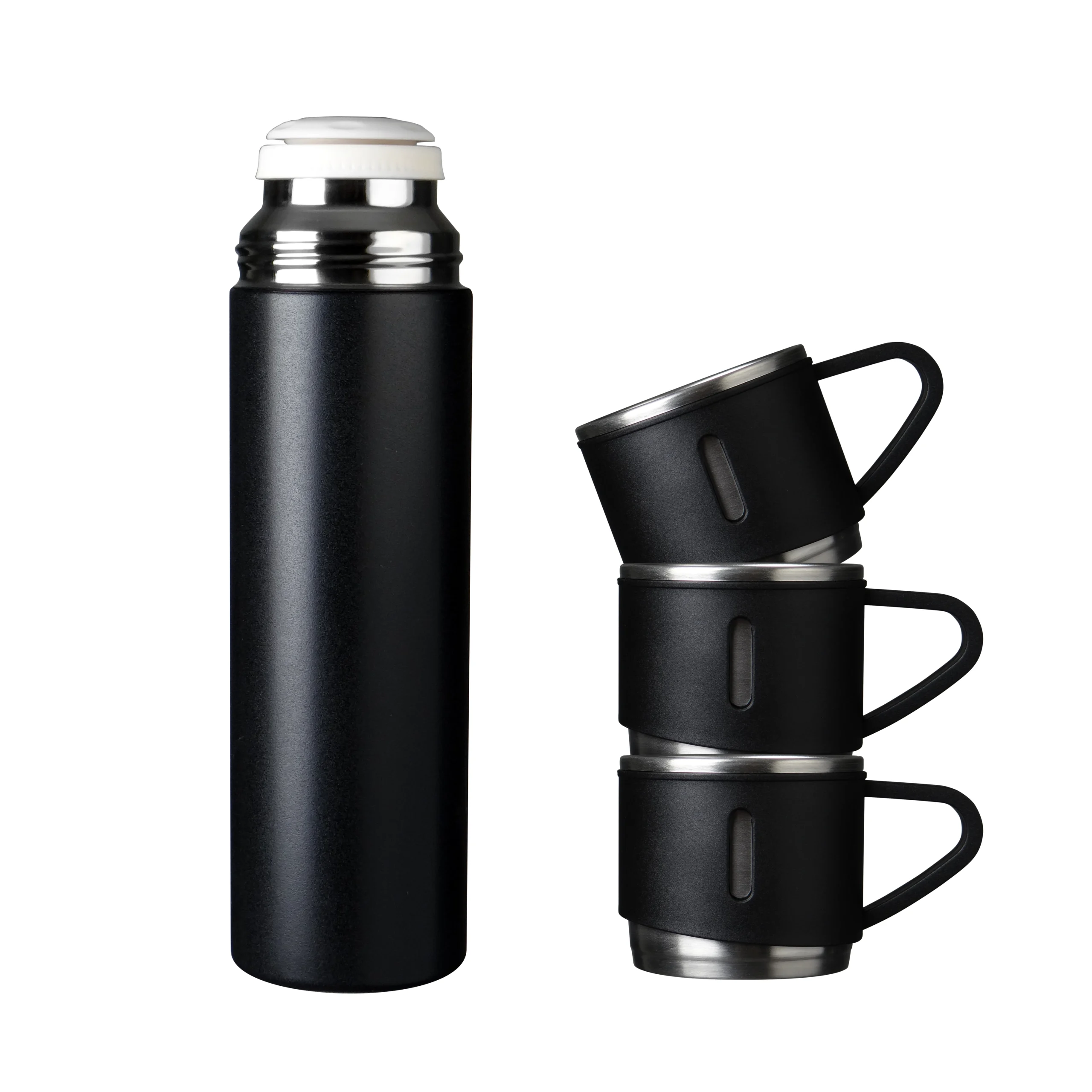 Zestaw termos i kubki TOLEDO czarny