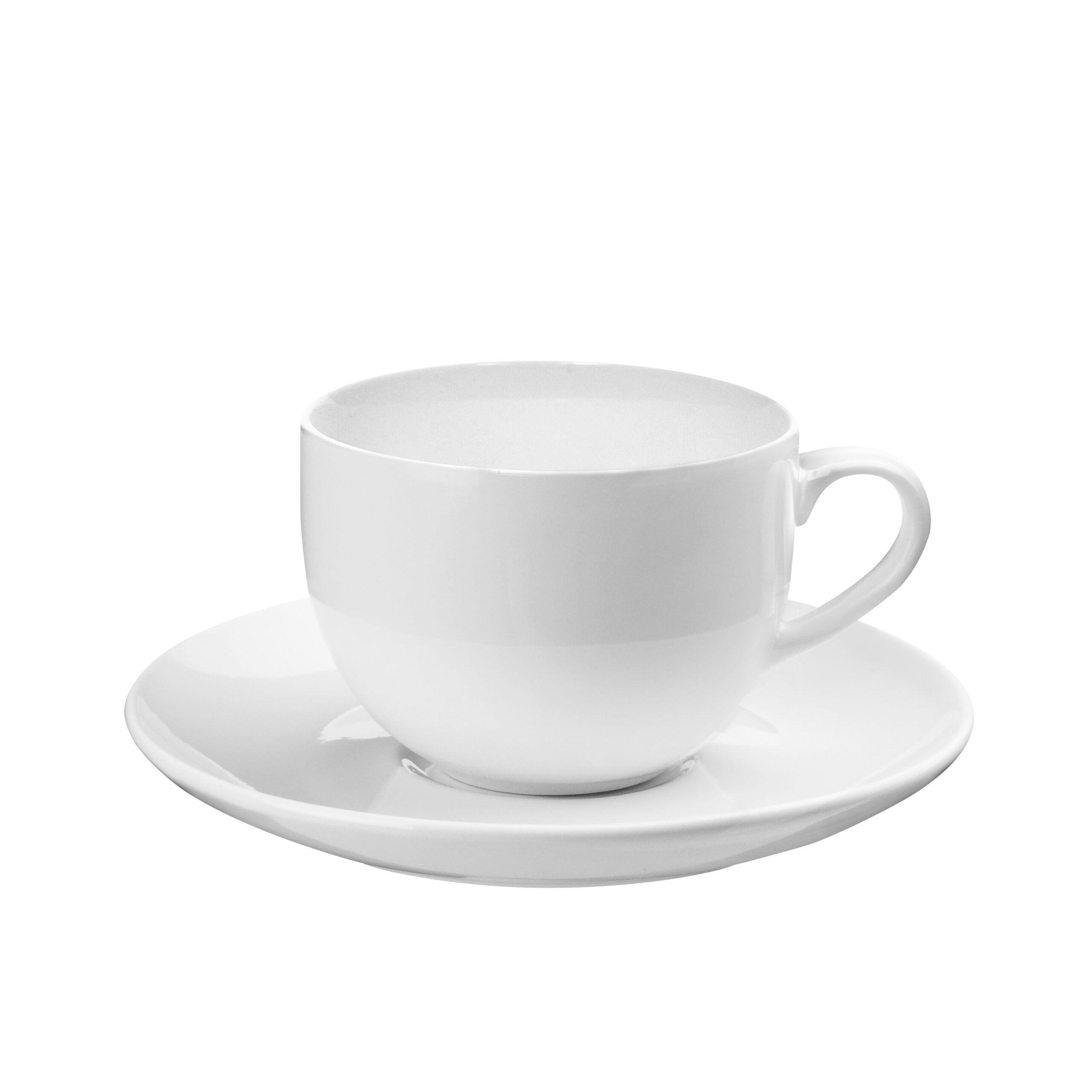 1-scaled-2 Cup with saucer SIMPLE white 220 ml