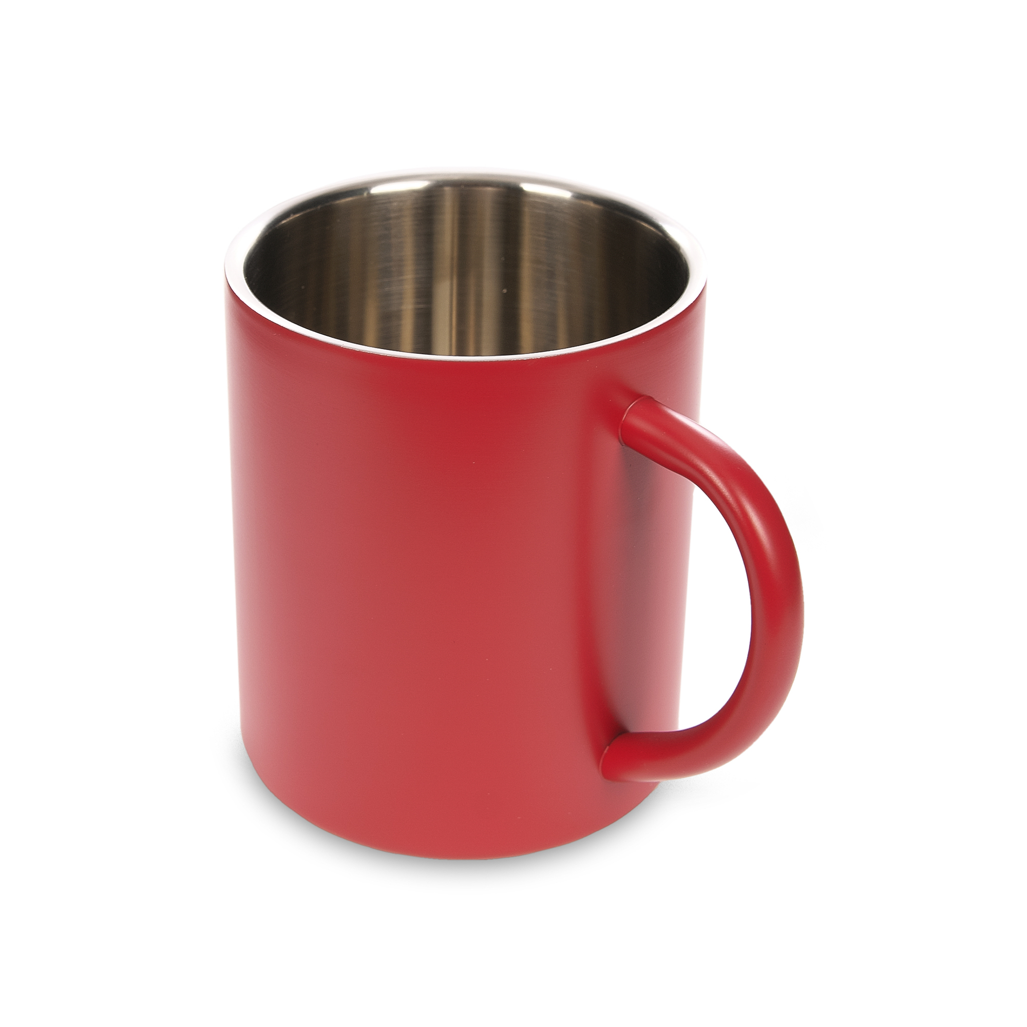 17 DORTMUND Mug stainless steel 310ml red
