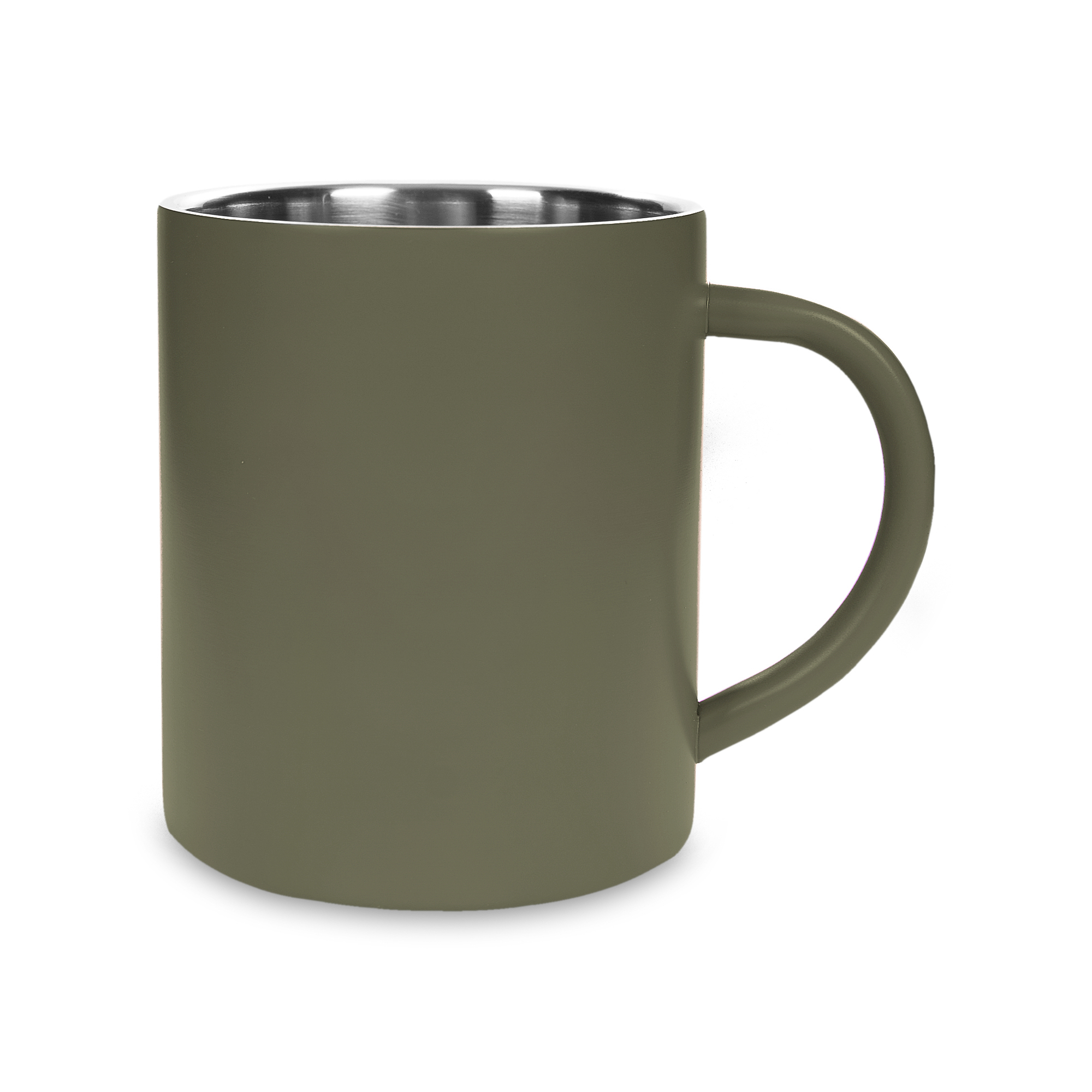 28-1 DORTMUND Mug stalinless steel 310 ml green khaki matte