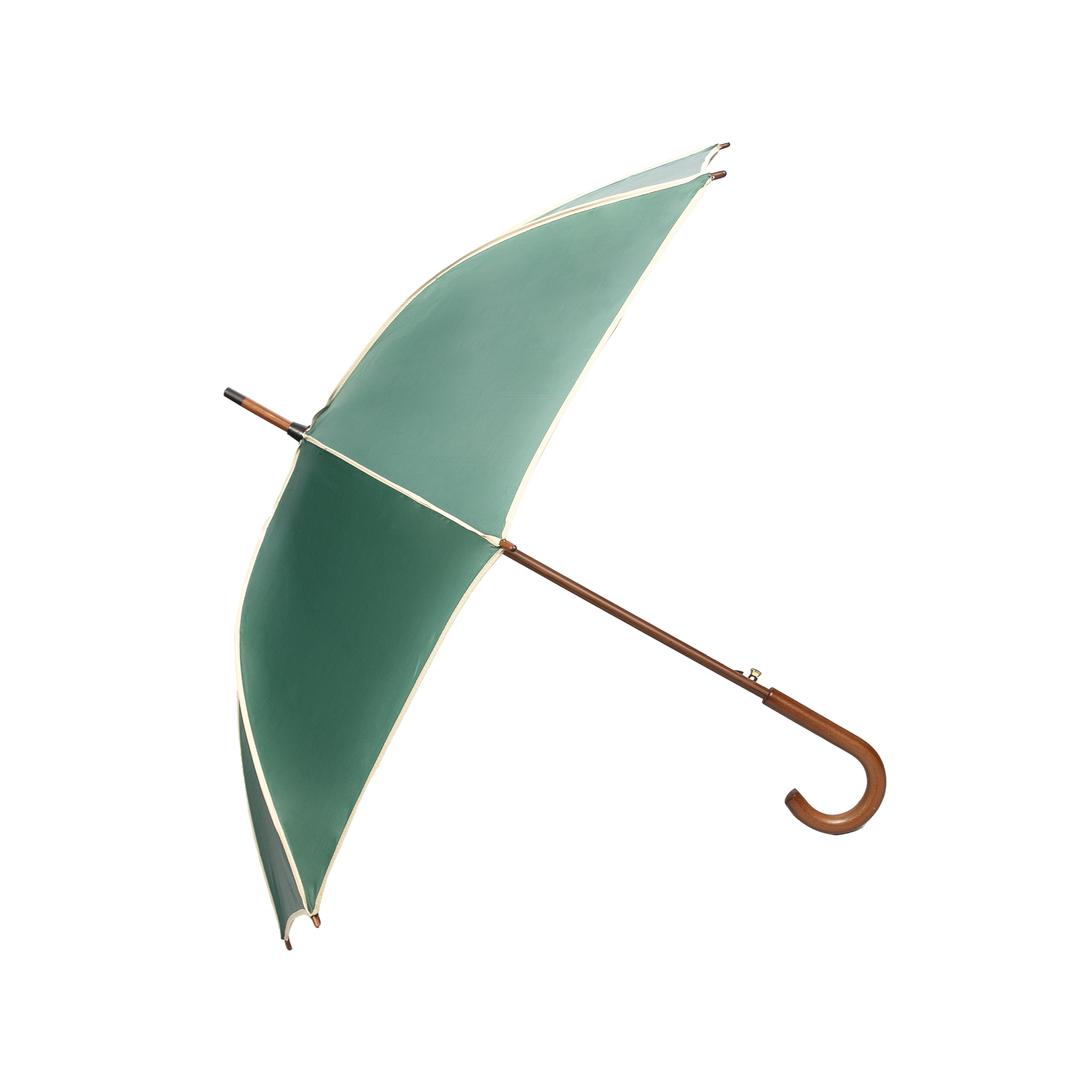 Parasol Oxford zielony  z lamówką