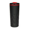 BOSTON Thermal mug 400 ml black-red