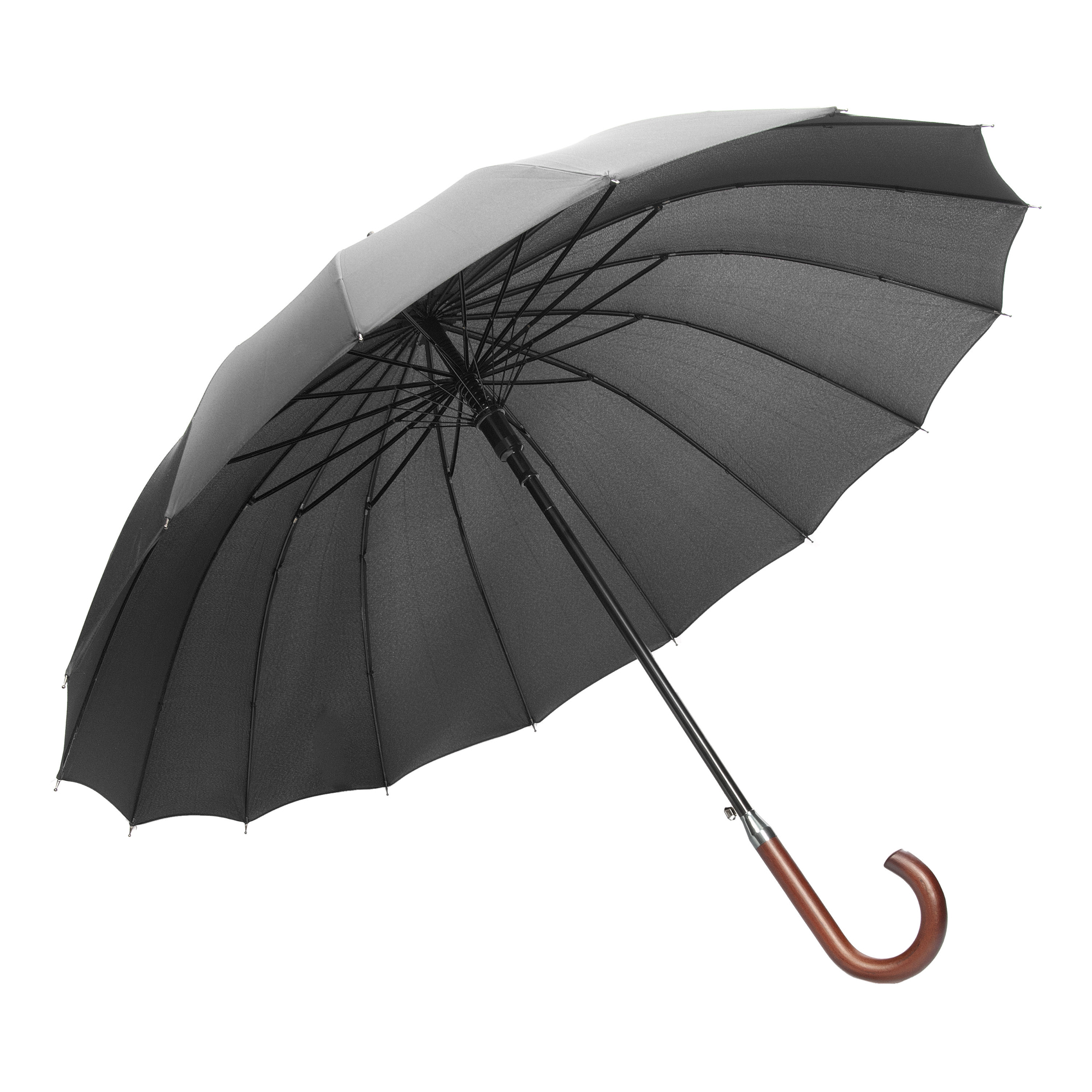 Czarny-parasol-4b BLACKPOOL 16 panels umbrella black