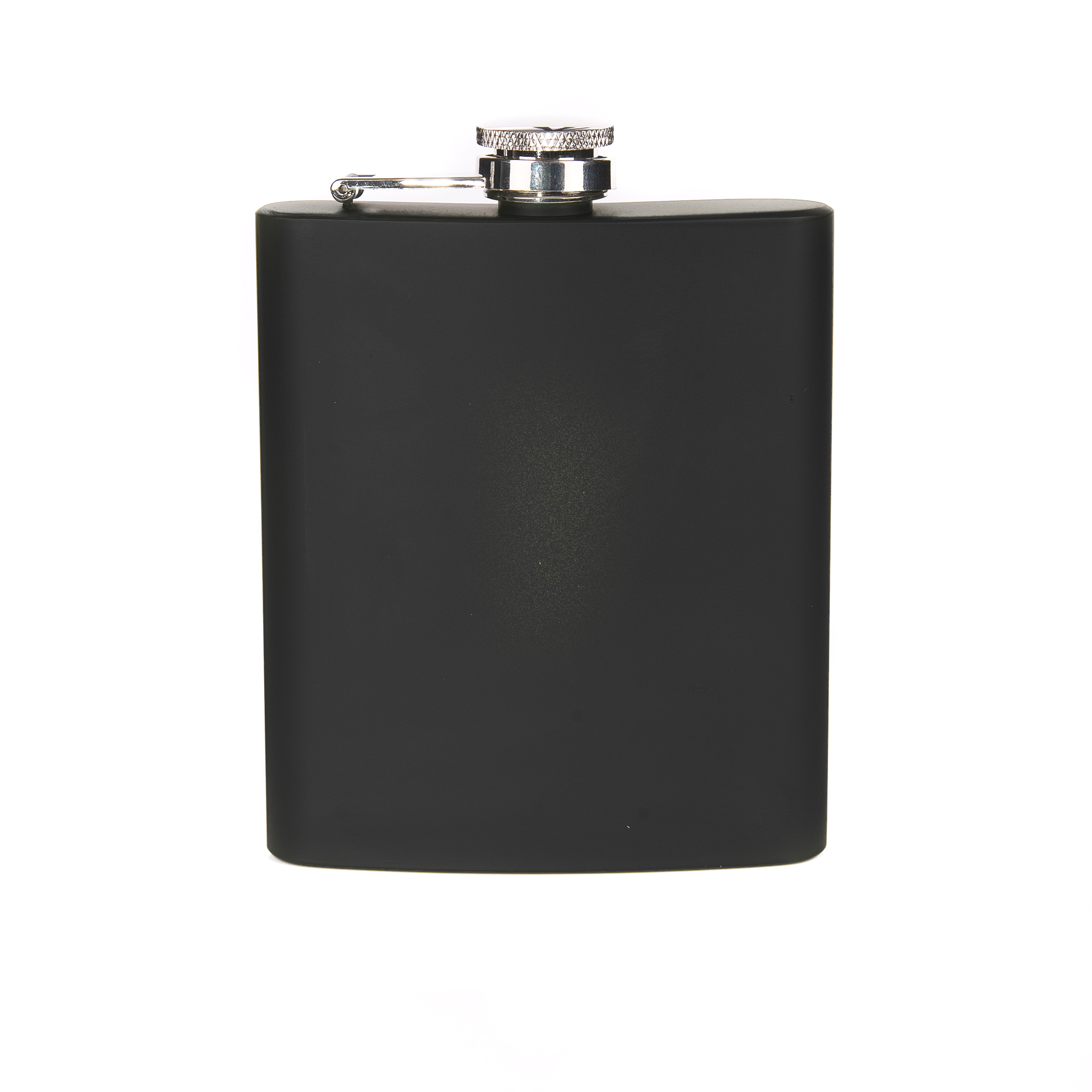 Piersiówka HOUSTON  matowa 200 ml czarna