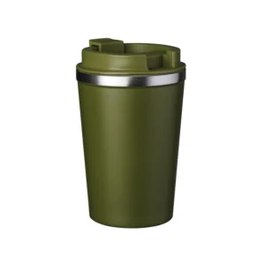 Thermal mug GRENADA 300 ml green, khaki