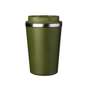 Thermal mug GRENADA 300 ml green, khaki