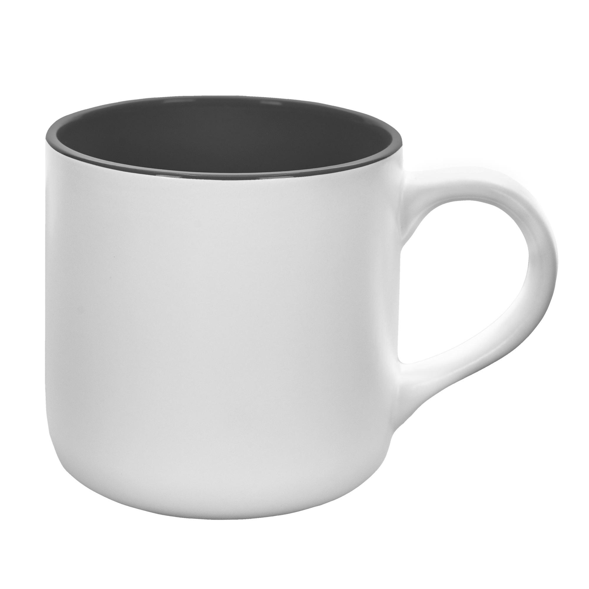 H3005-63-1 KING mug 380 ml white-black