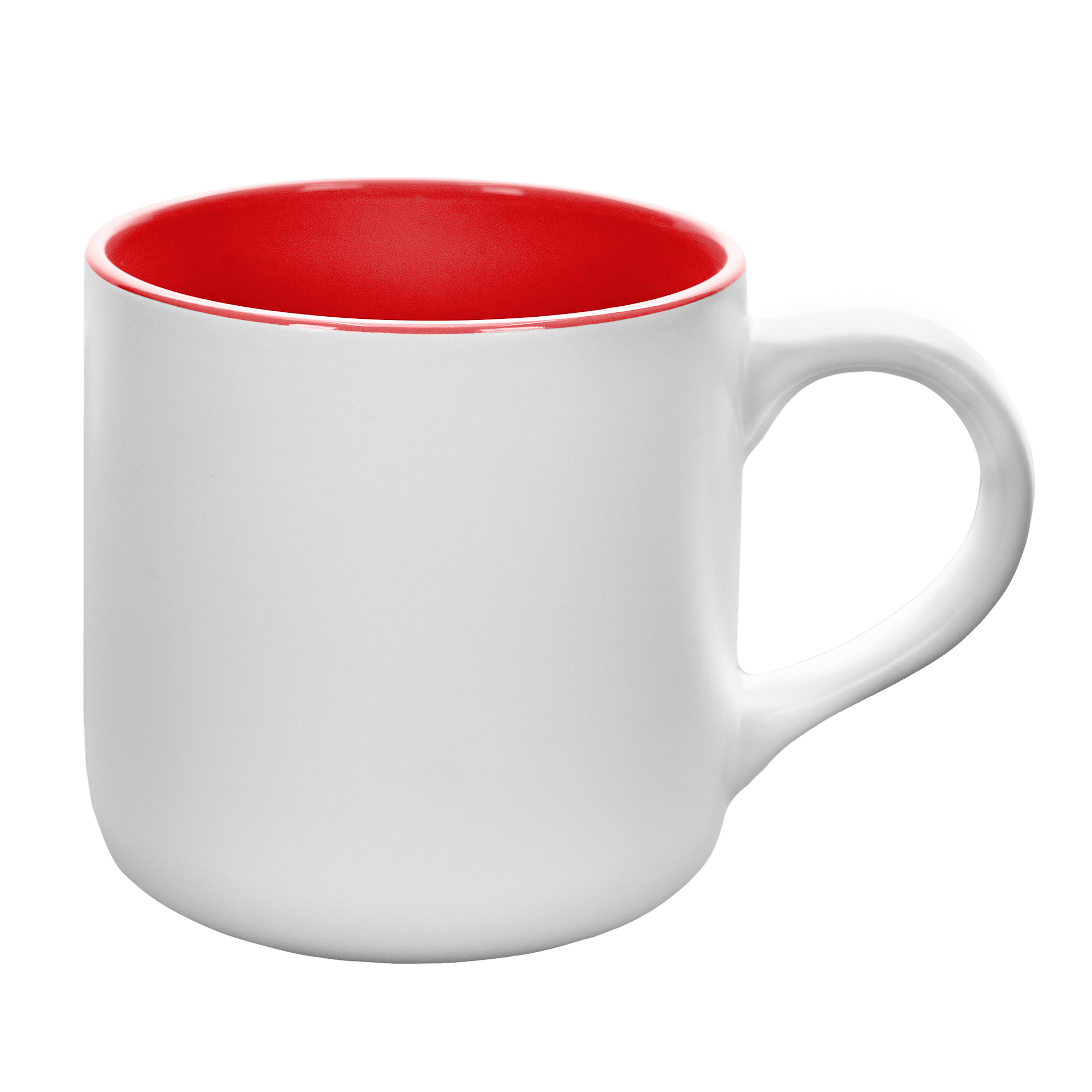 H3005-65-1 KING mug 380 ml white-red