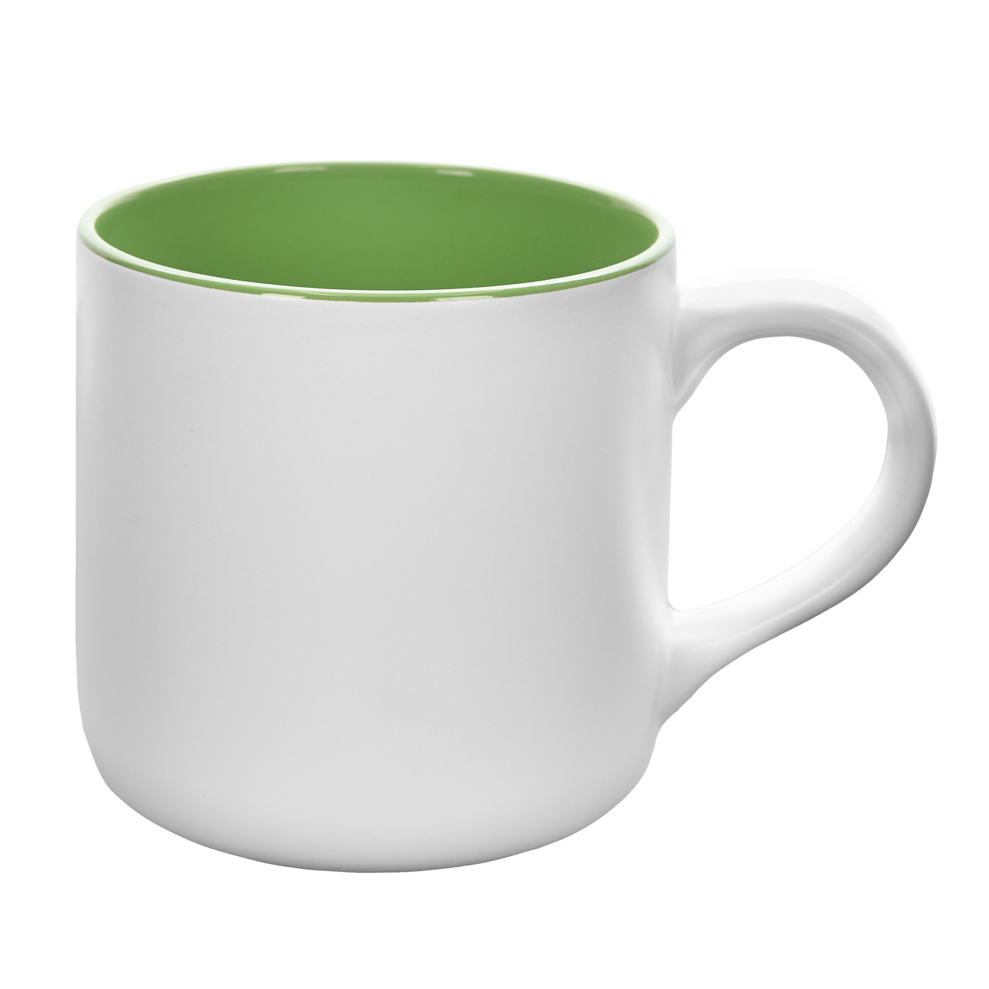 H3005-69-1 KING mug 380 ml white-green