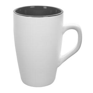 QUEEN mug 380 ml white-black