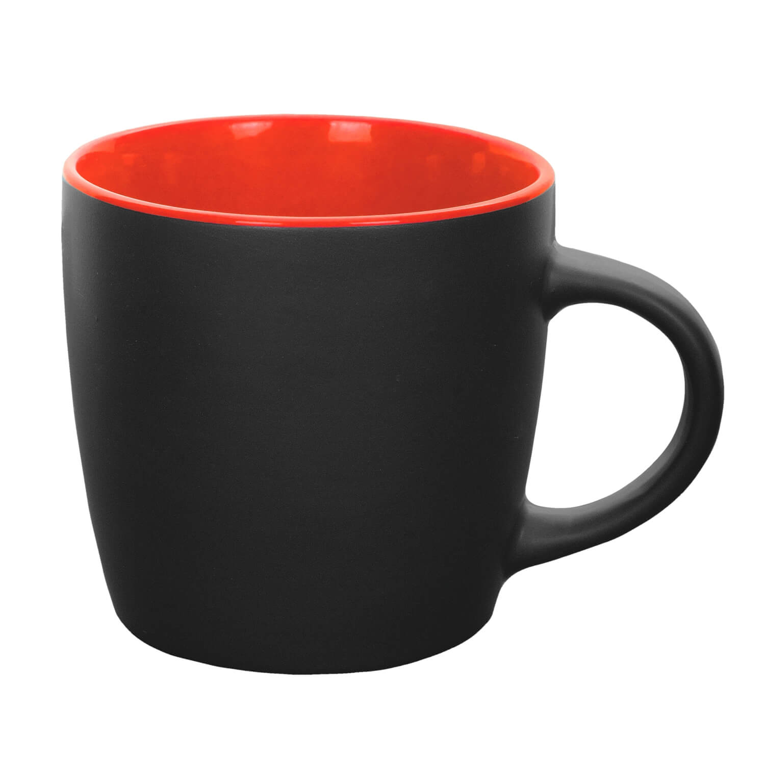 H3008-37a DURAN mug 320 ml black-orange