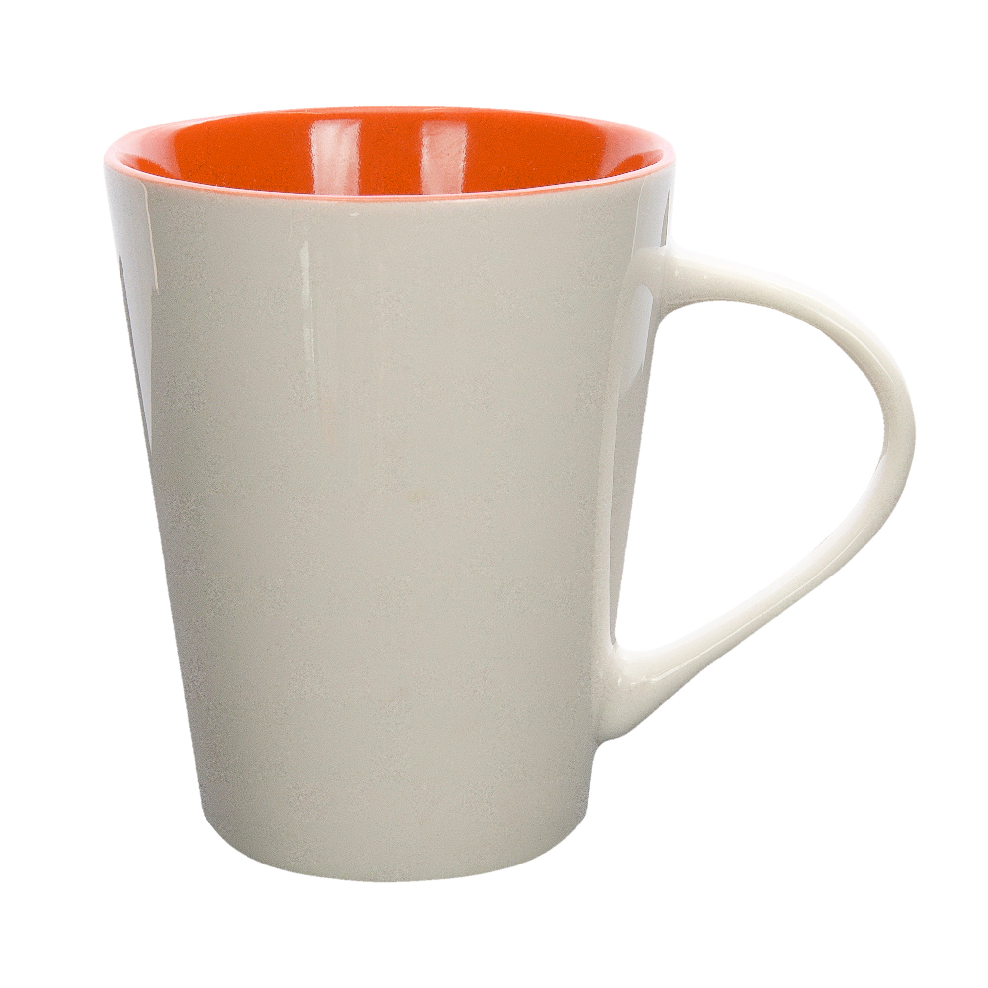 H3014-67-Izzy-1 IZZY mug 310 ml white-orange