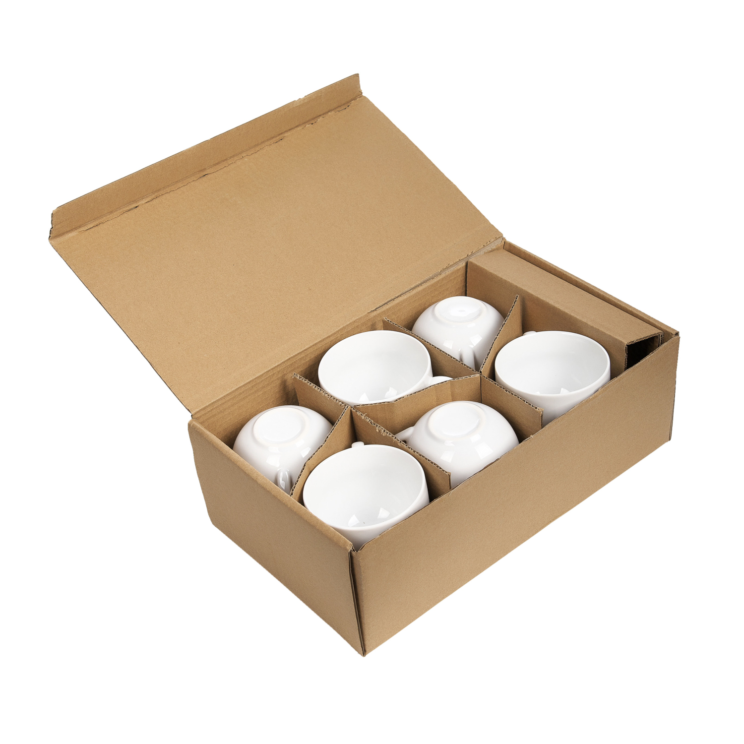 Cup with saucer SIMPLE white 220 ml