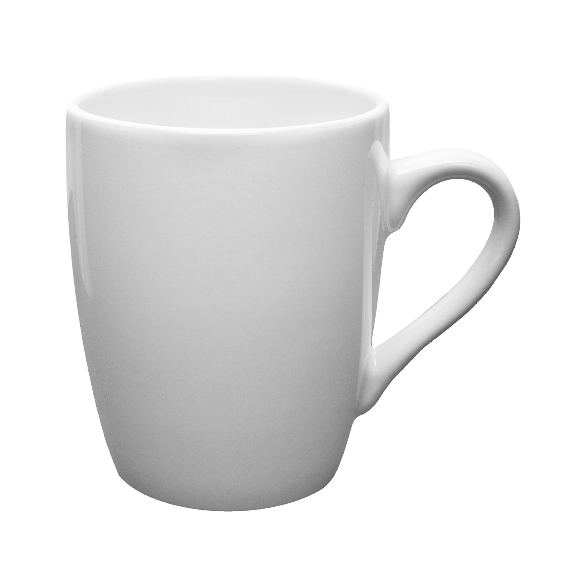 Kubek-polysk-bialy KULT mug 320 ml white