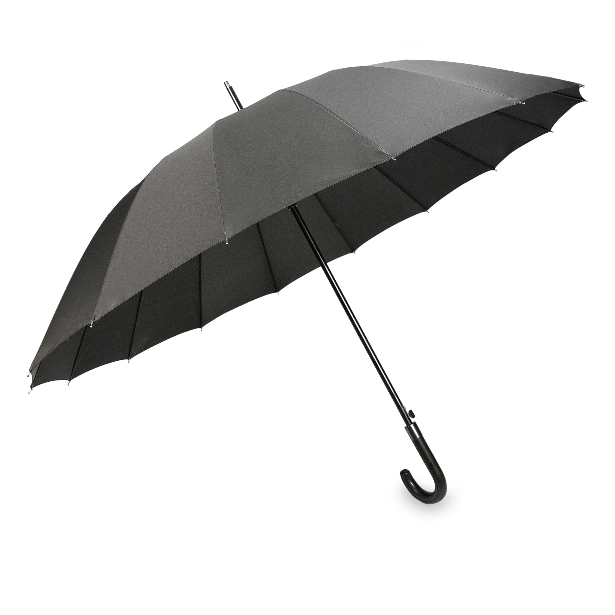 LIVERPOOL-Czarny-4-II-3 Parasol LIVERPOOL 16 panelowy czarny