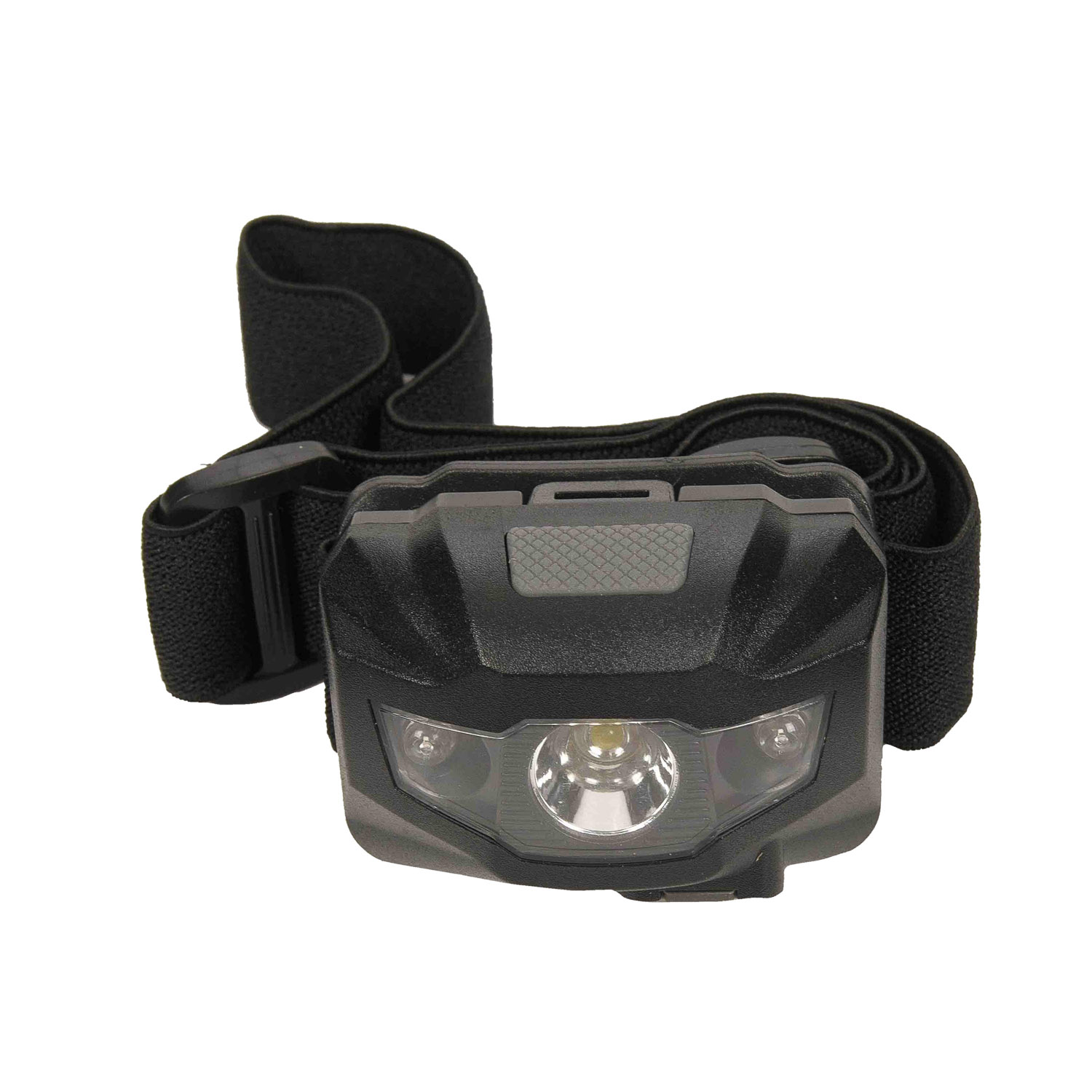 AKITA latarka czołowa z USB czarna