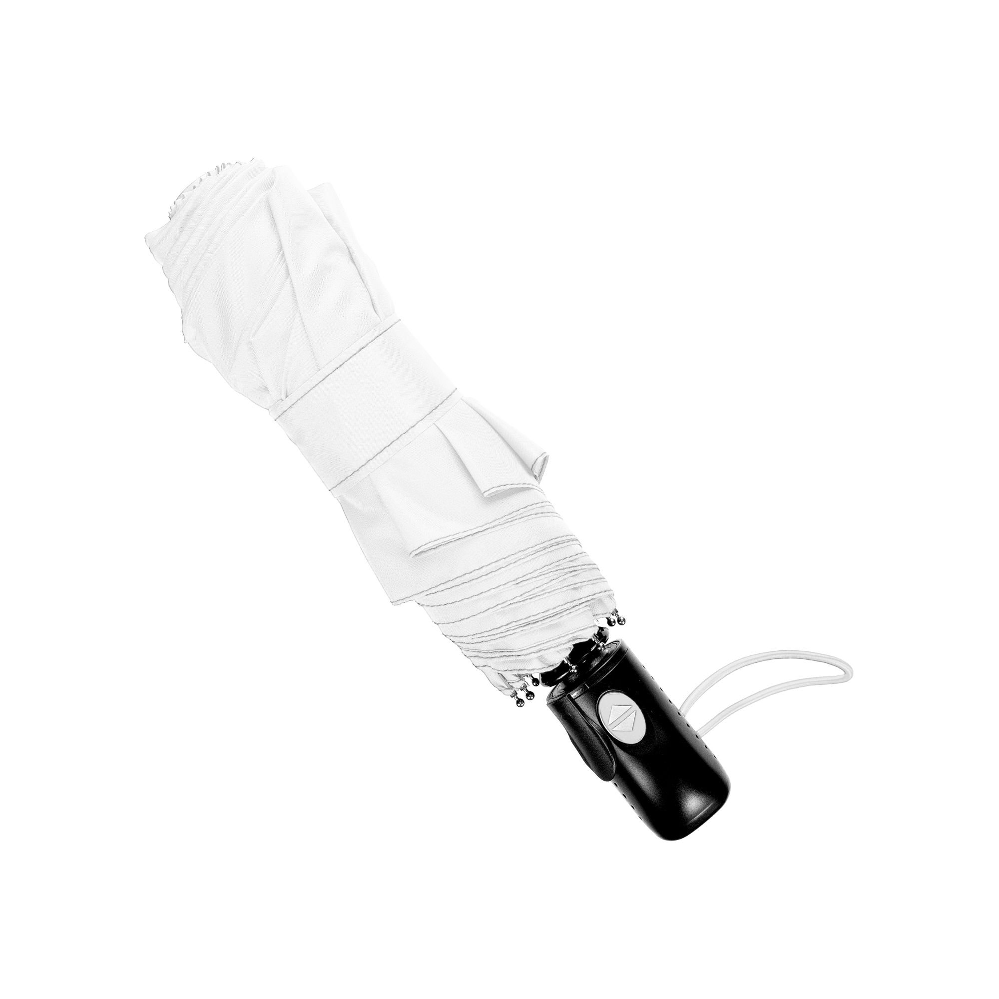 LEEDS Folding umbrella white