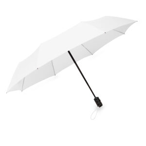 Parasol LEEDS składany biały