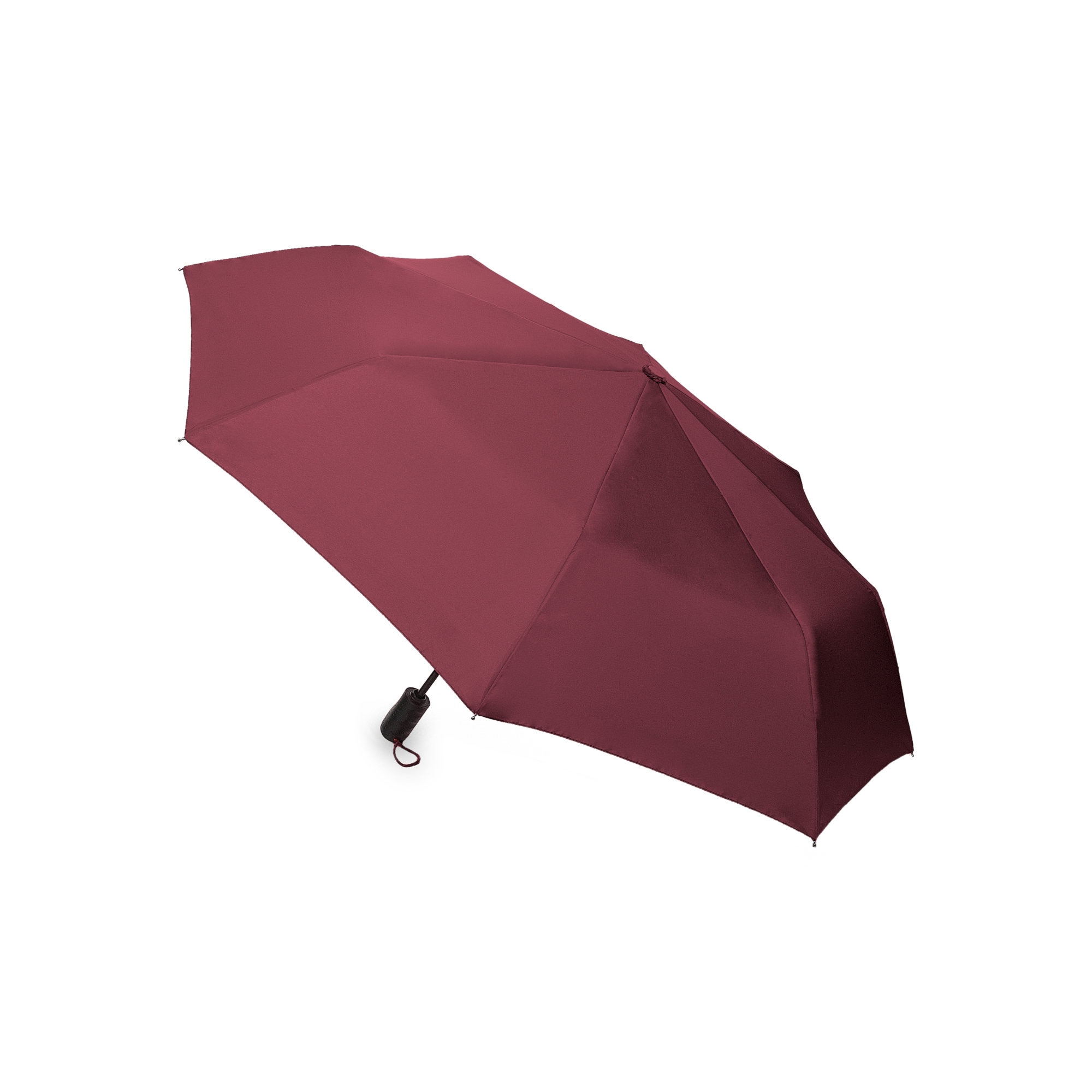 LEEDS Folding umbrella burgundy