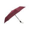 Parasol LEEDS składany bordowy