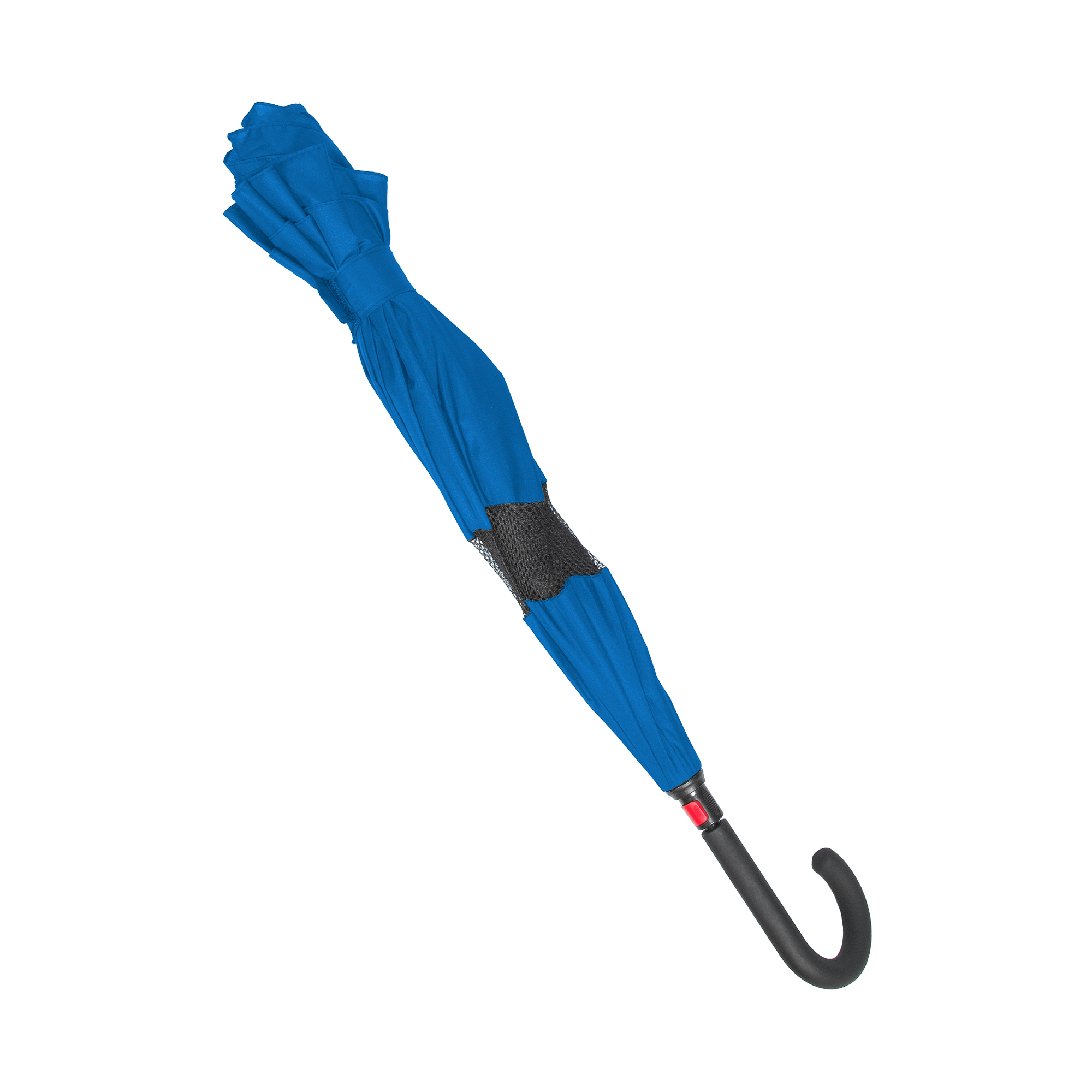 ODWROCONY-Niebieski-1-1 REVERSED Umbrella black-blue