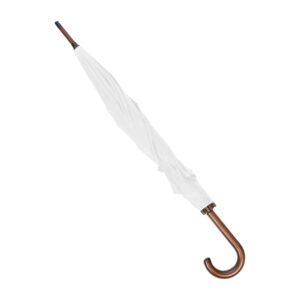OXFORD sublimation umbrella with wooden handle white