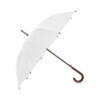 OXFORD sublimation umbrella with wooden handle white
