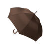 OXFORD Umbrella with wooden handle brown