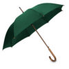 OXFORD Umbrella with wooden handle green