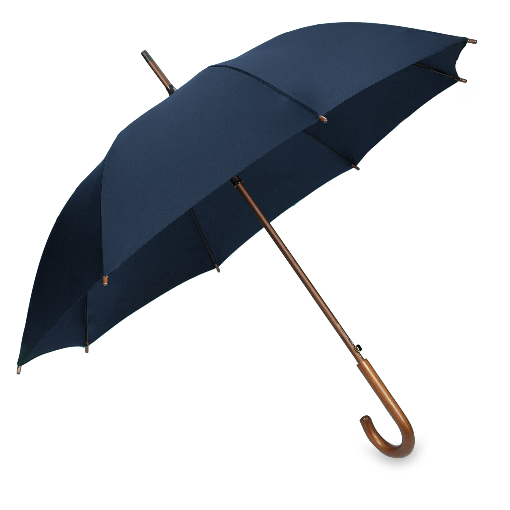 OXFORD-Ciemnozielony-4-ver-2 Parasol OXFORD z drewniana rączką granatowy