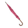 OXFORD Umbrella with wooden handle pink