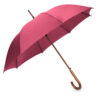 OXFORD Umbrella with wooden handle pink