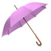 OXFORD Umbrella with wooden handle purple