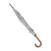 OXFORD Umbrella wih wooden handle gray