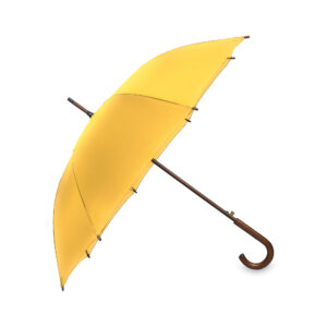OXFORD-Zolty-5-1 Parasol OXFORD z drewniana rączką żółty