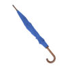 OXFORD Umbrella with wooden handle blue