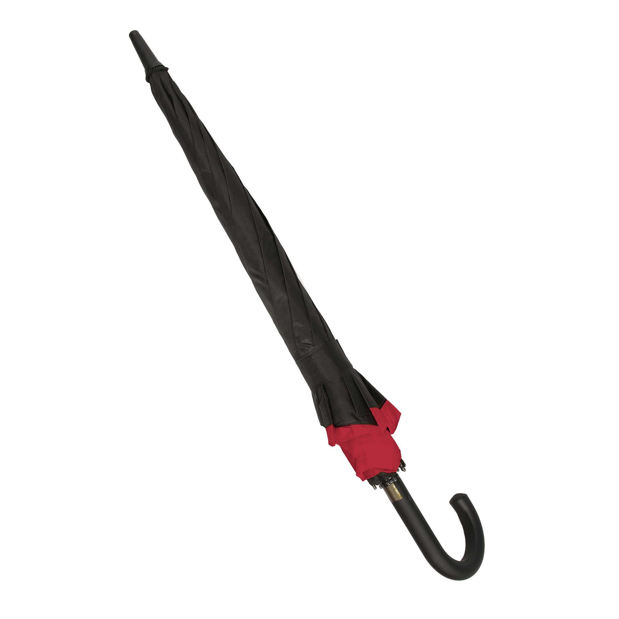 Parasol MANCHESTER sztormowy czarno-czerwony
