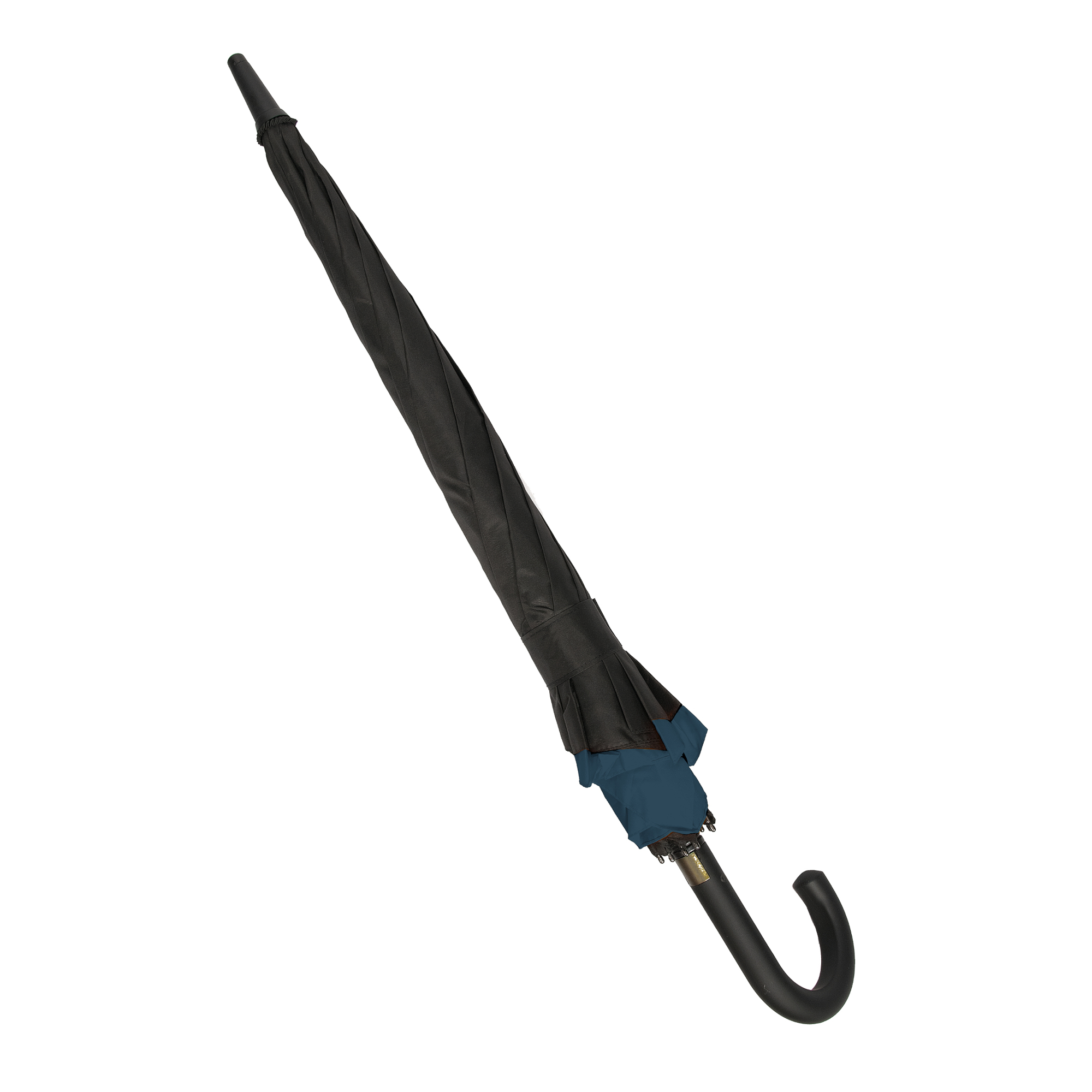 Parasol MANCHESTER sztormowy czarno-niebieski