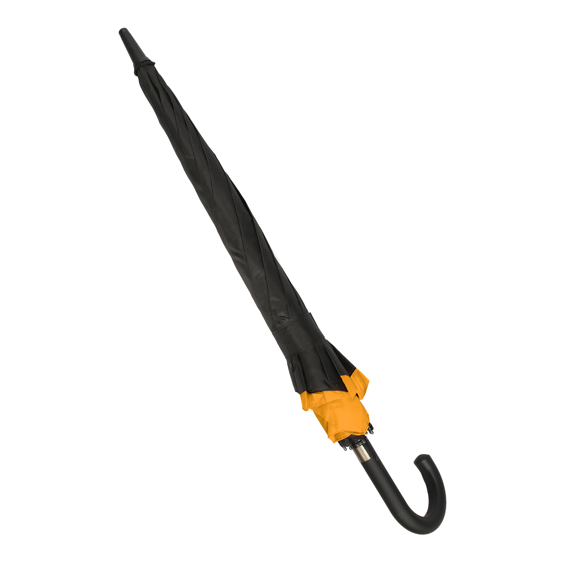 Parasol MANCHESTER sztormowy czarno-pomarańczowy