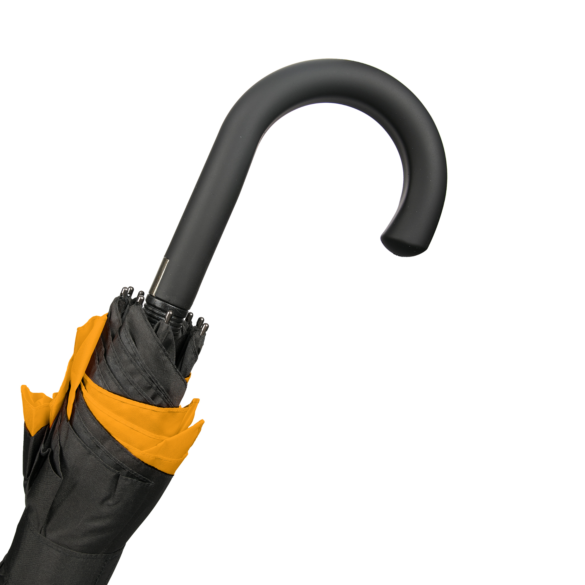 Parasol MANCHESTER sztormowy czarno-pomarańczowy