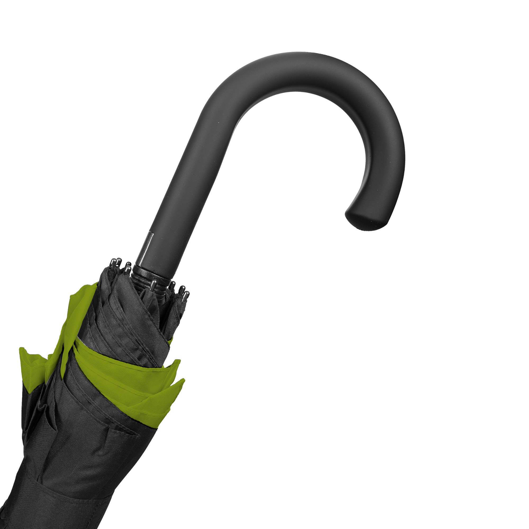 Parasol MANCHESTER sztormowy czarno-zielony