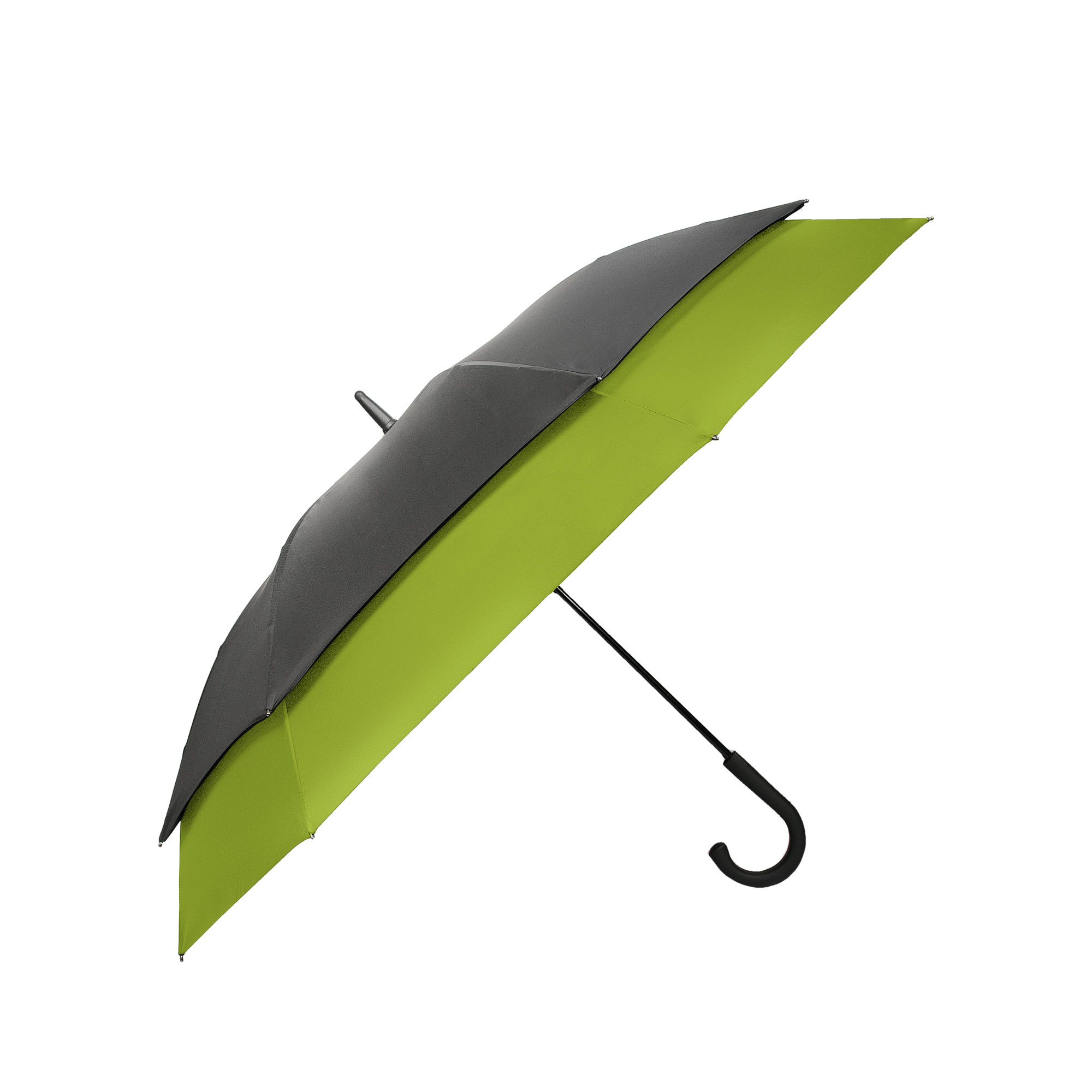 Parasol MANCHESTER sztormowy czarno-zielony