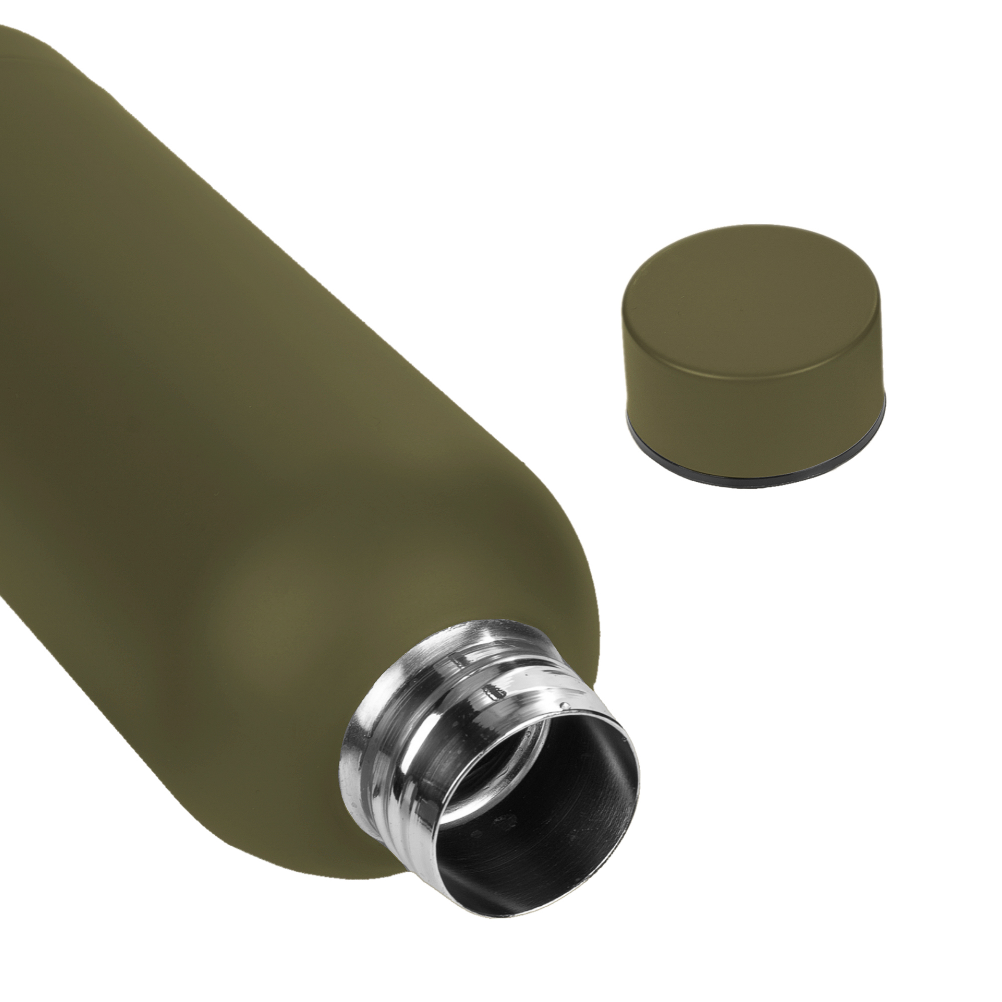 Termos-butelka-zielony-2 Butelka termiczna VEGAS 500 ml zielona khaki