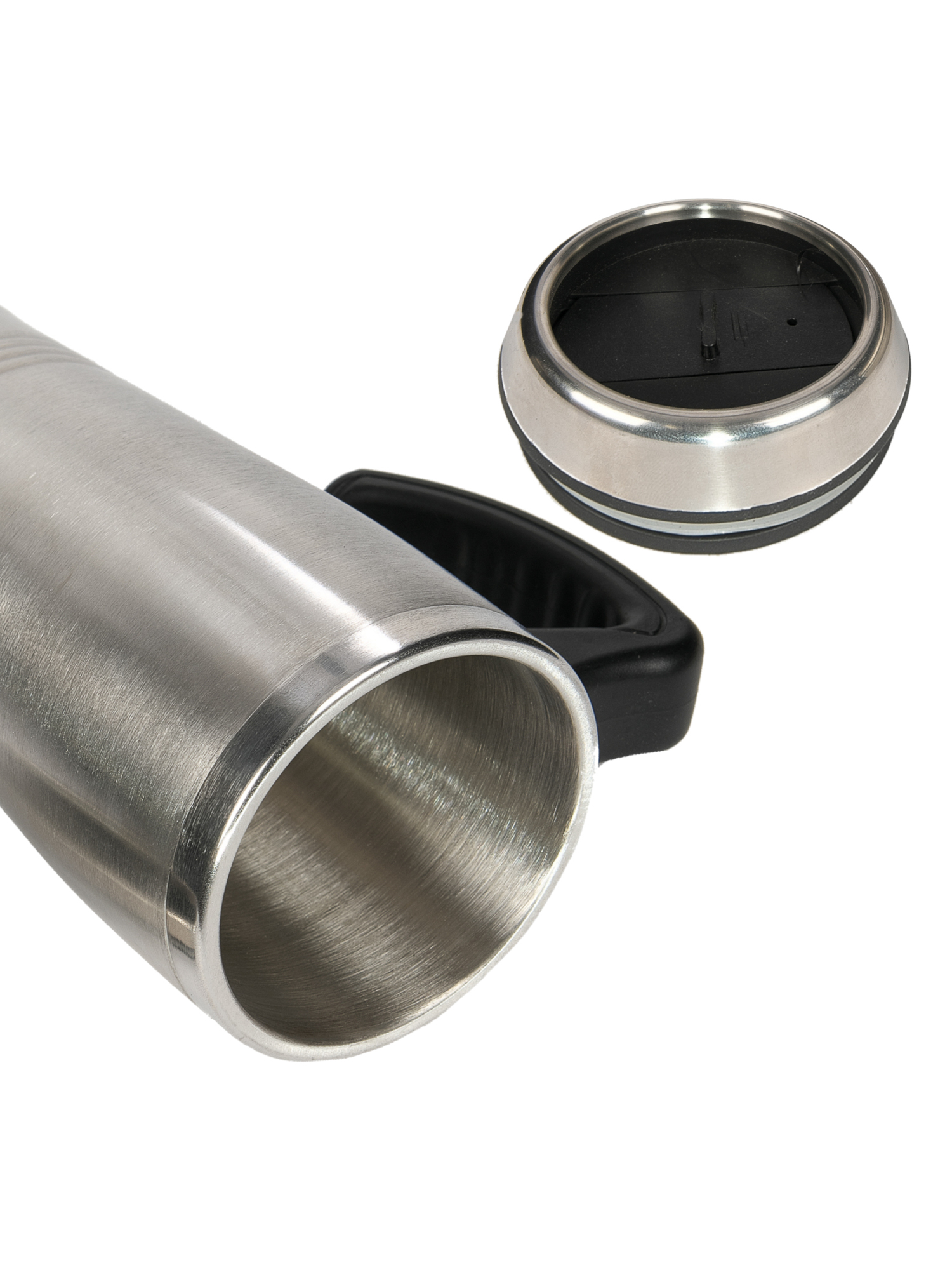 DALLAS Thermal mug 450 ml silver