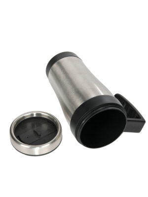 MIAMI Thermal mug 400 ml silver