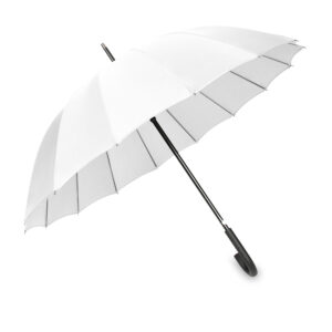 YORK 16 panel umbrella white