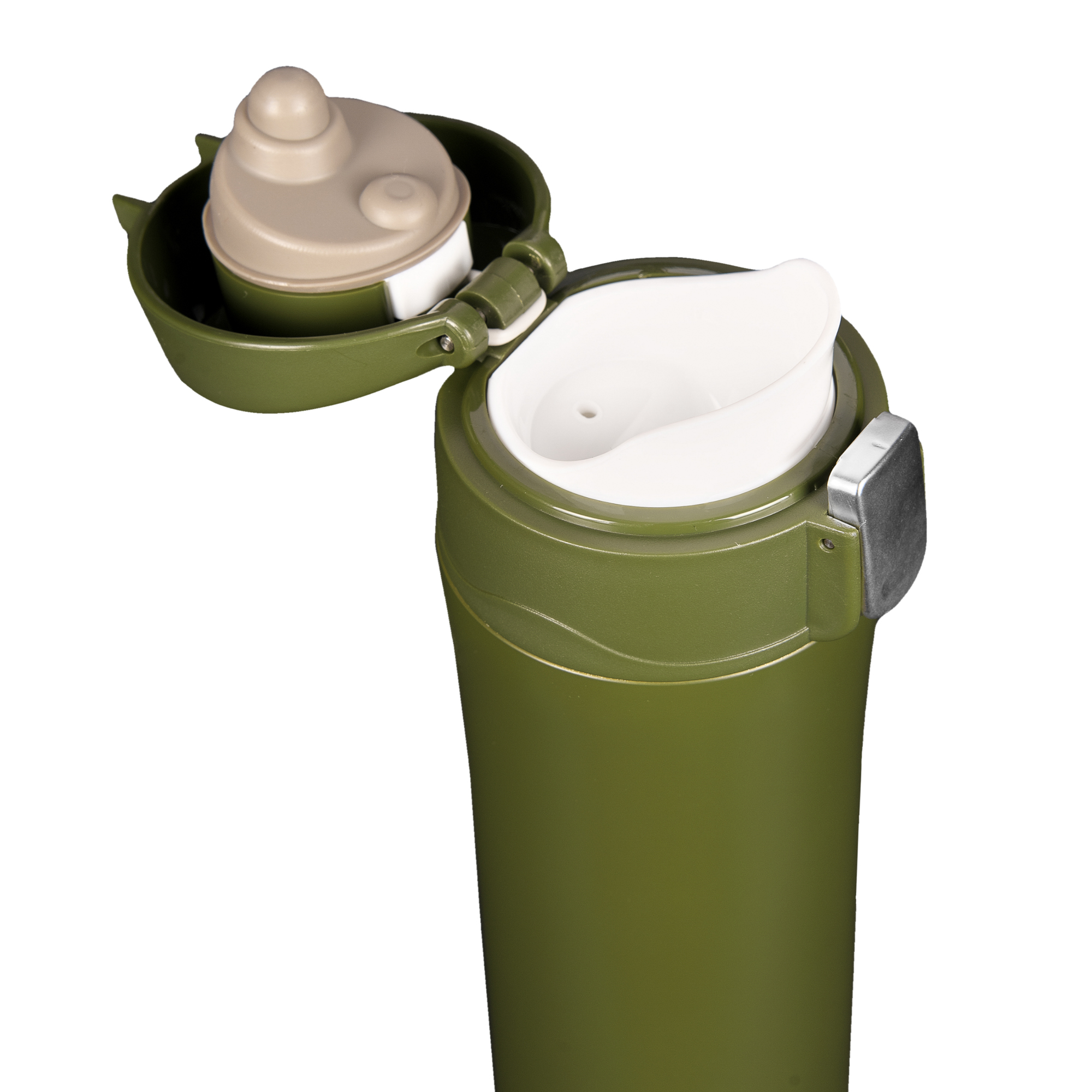 Kubek termiczny MAROKO 500 ml zielony khaki